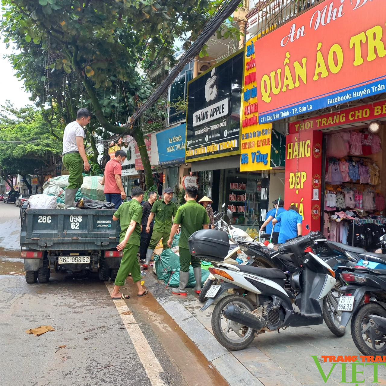 Thành phố Sơn La "hoàn hồn" sau cơn lũ lớn- Ảnh 8.