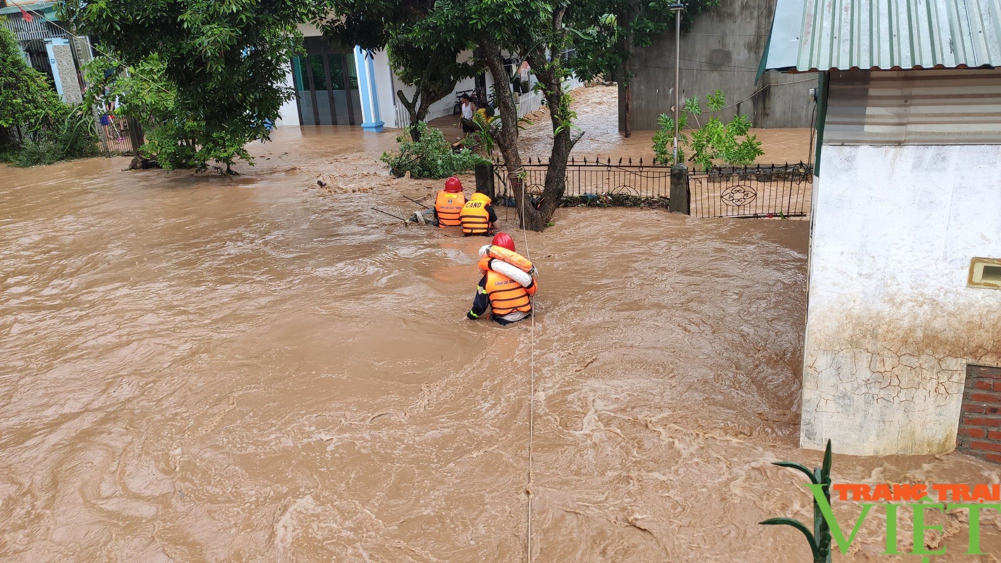 Mưa lũ ở Sơn La làm ngập và cuốn trôi gần 2.000 ha lúa mùa- Ảnh 2.