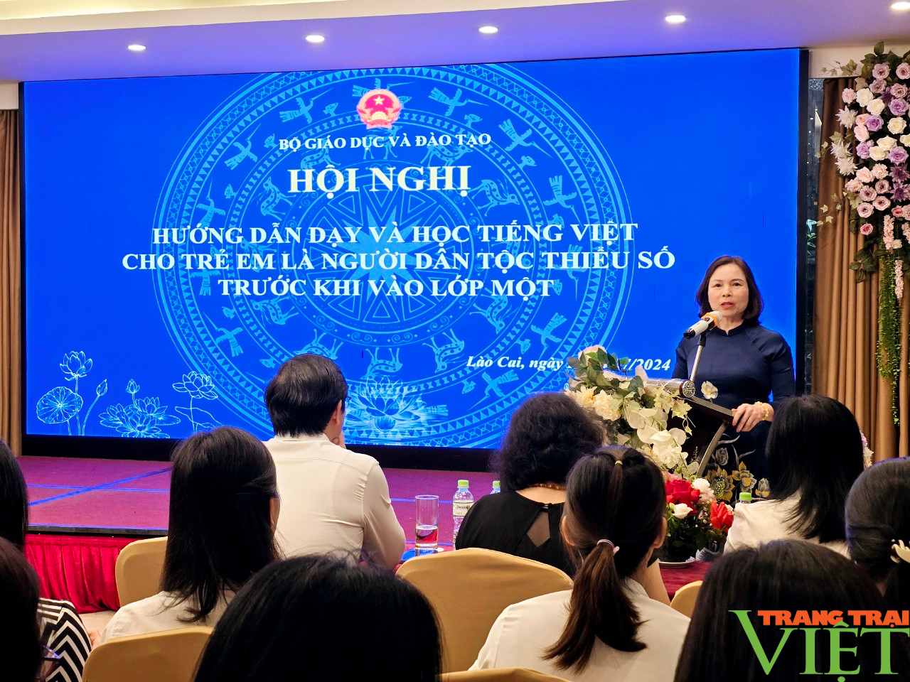 Lào Cai: Hướng dẫn dạy và học Tiếng Việt cho trẻ em vùng dân tộc thiểu số- Ảnh 1.