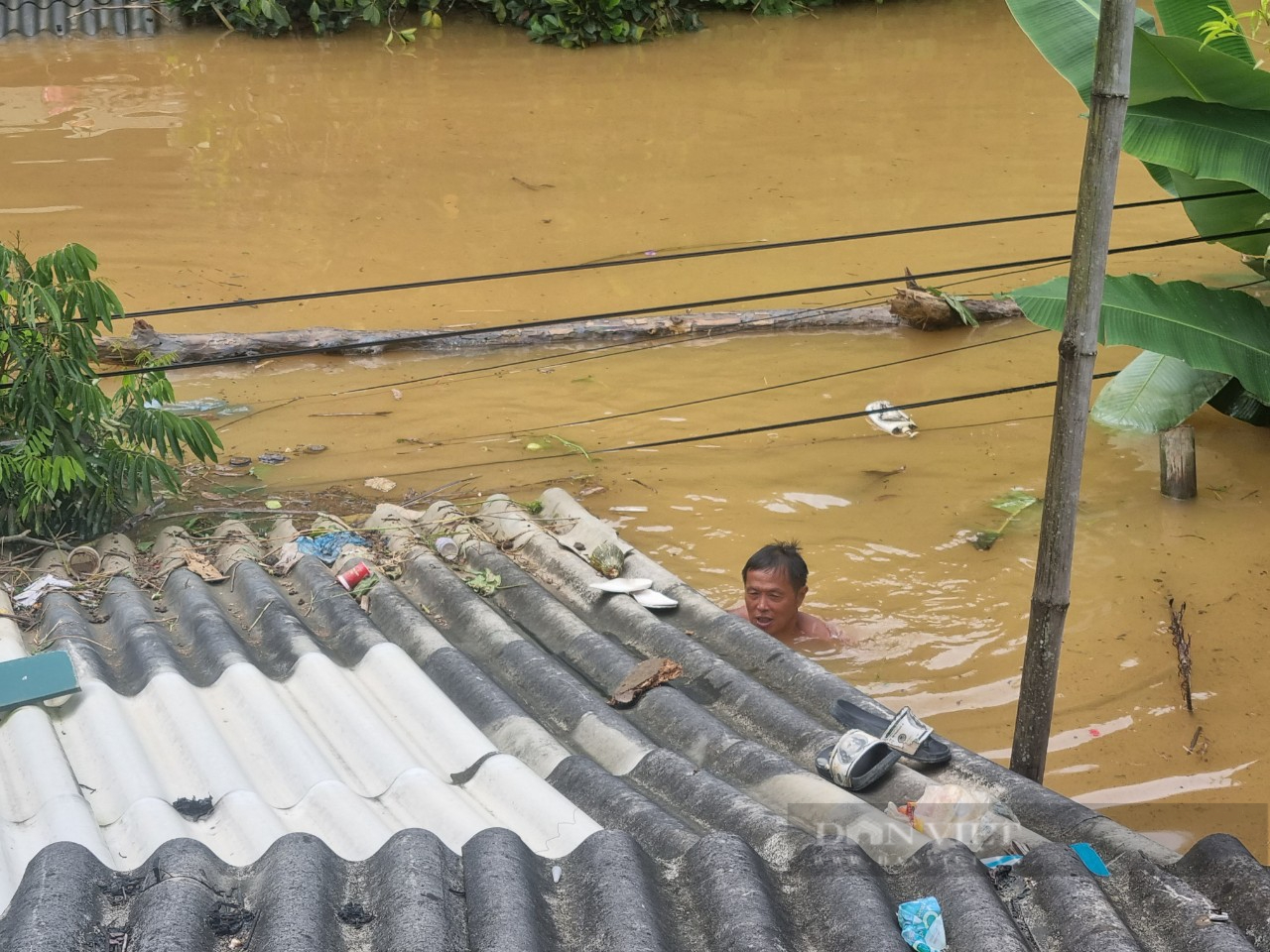 Mưa lũ ở Sơn La: Xã Tông Cọ của huyện Thuận Châu bị ảnh hưởng nặng, 39 nhà ngập hoàn toàn- Ảnh 5.