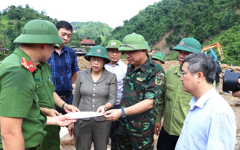 Chủ tịch UBND tỉnh Điện Biên yêu cầu kiểm tra đánh giá nguyên nhân lũ quét, sạt lở đất tại Mường Pồn- Ảnh 1.