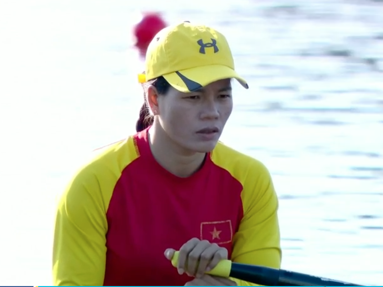 Olympic 2024: Phạm Thị Huệ giành vé vào tứ kết đua thuyền rowing đơn nữ hạng nặng- Ảnh 2.