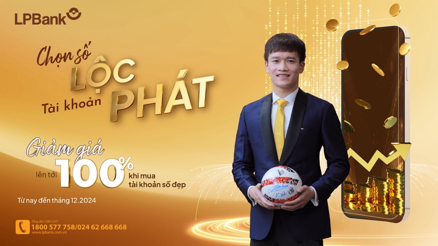 Bắt "trend" tài khoản Lộc Phát cùng chương trình Tài khoản số đẹp của LPBank- Ảnh 2.