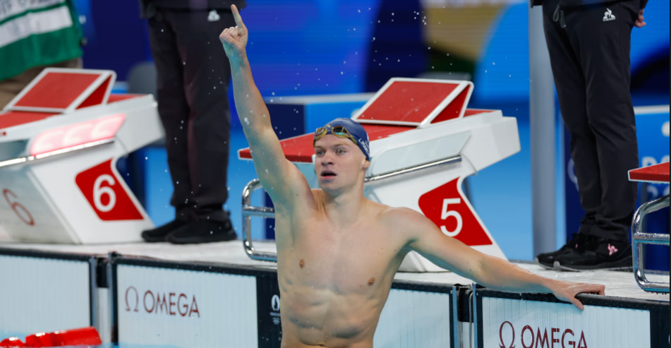 Leon Marchand: Kình ngư phá kỷ lục của huyền thoại Michael Phelps là ai?- Ảnh 1.