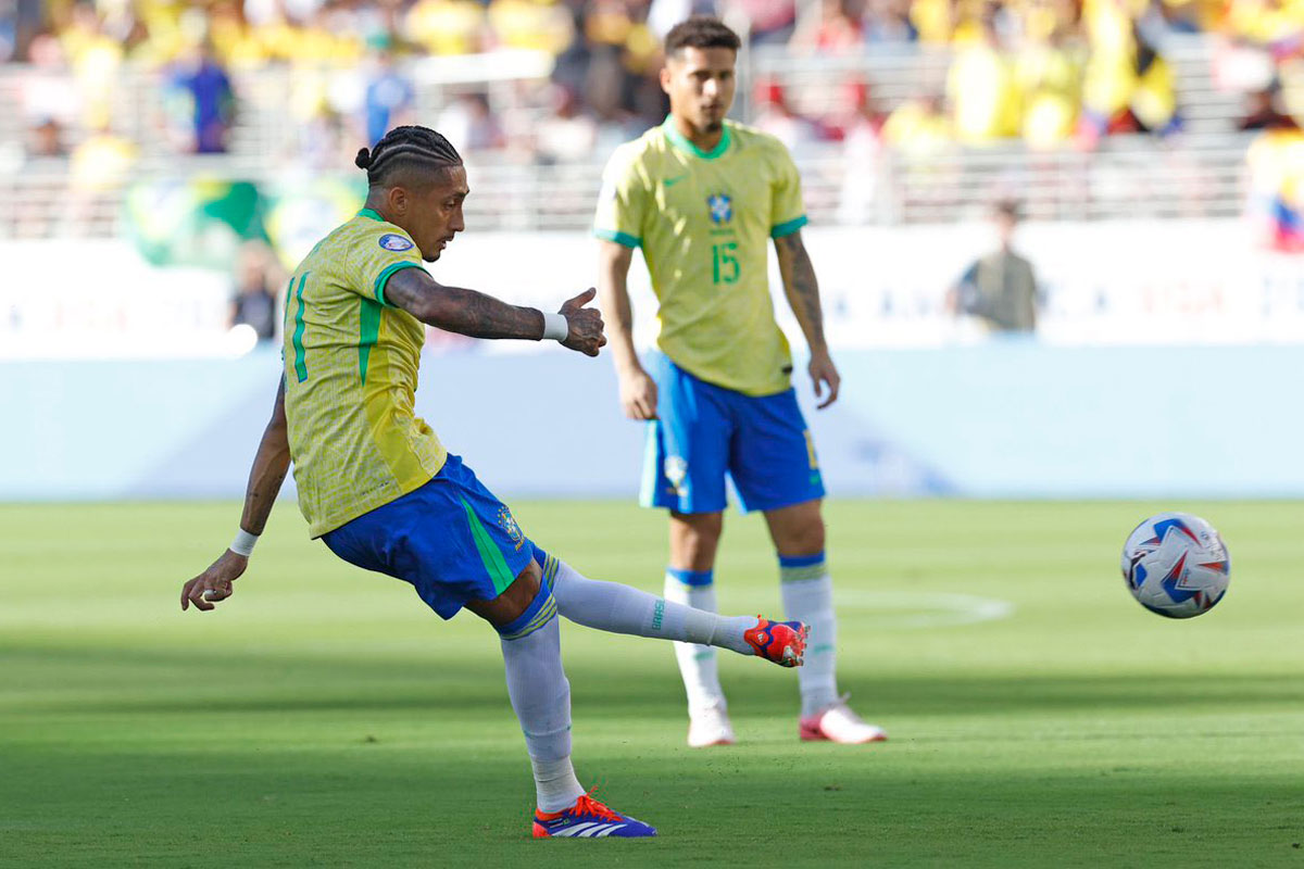 Kết quả Brazil vs Colombia: Raphinha lập siêu phẩm- Ảnh 1.
