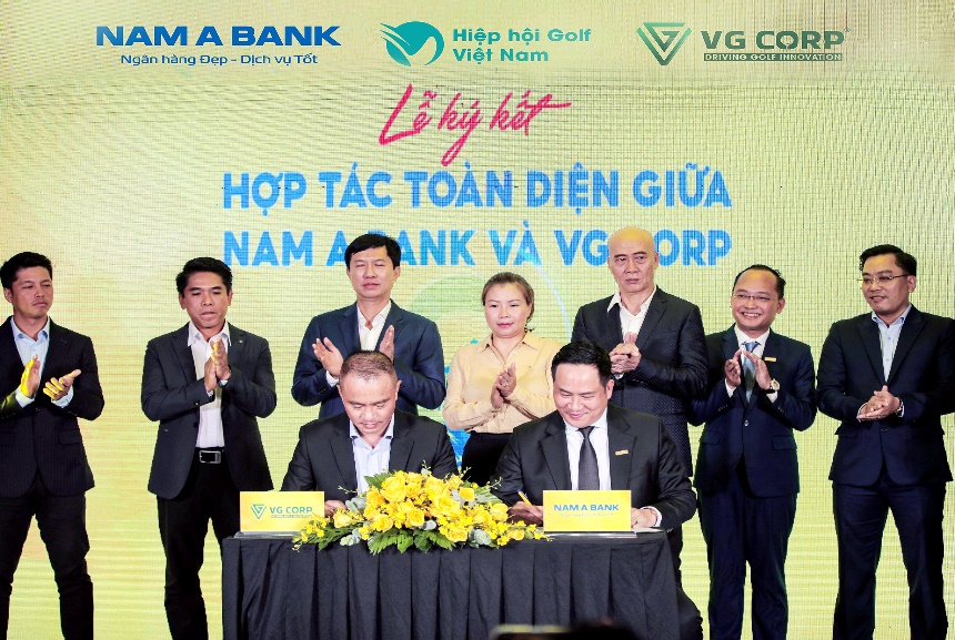 Nam A Bank đồng hành, xã hội hóa môn thể thao Golf- Ảnh 1.