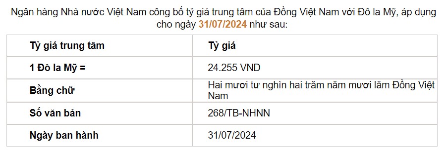 Giá USD hôm nay 1/8: Đồng bạc xanh suy yếu, tỷ giá USD/VND ngân hàng đồng loạt giảm- Ảnh 2.