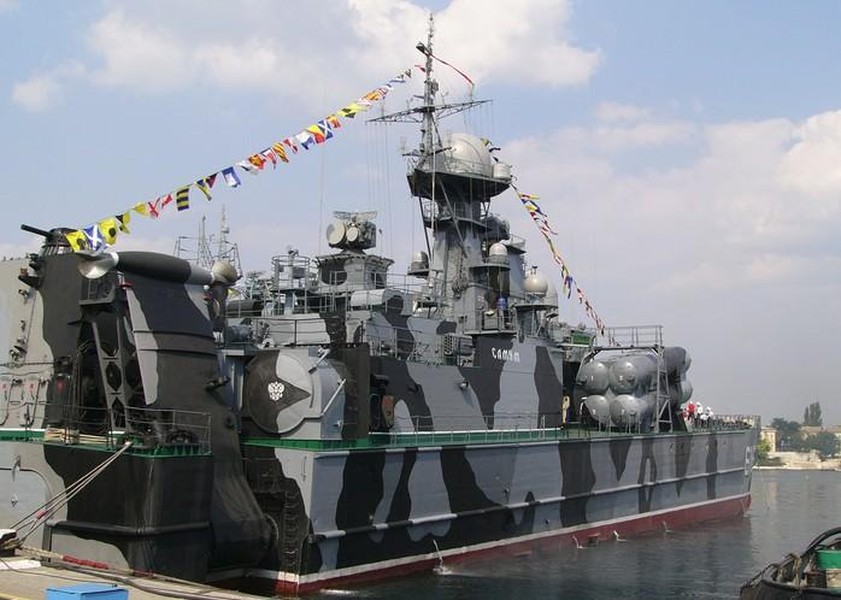 Hai tàu tên lửa "độc nhất vô nhị" của Hạm đội Biển Đen cấp tốc rời Crimea- Ảnh 3.