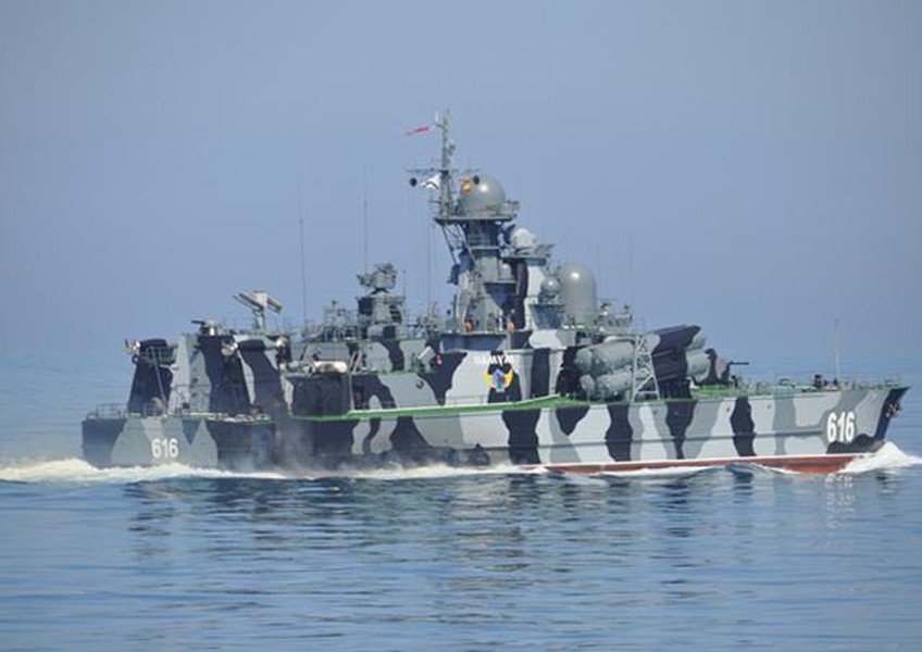 Hai tàu tên lửa "độc nhất vô nhị" của Hạm đội Biển Đen cấp tốc rời Crimea- Ảnh 7.