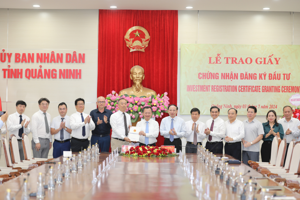 Thêm hai dự án trăm triệu USD đầu tư vào Quảng Ninh- Ảnh 1.