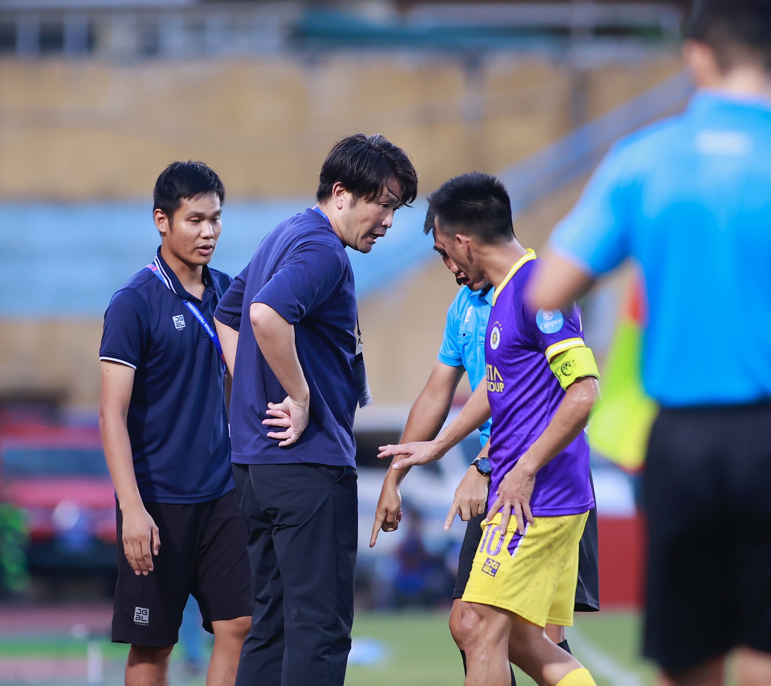Hà Nội FC vs Thể Công Viettel (4-1): Chiến thắng đậm đà- Ảnh 8.
