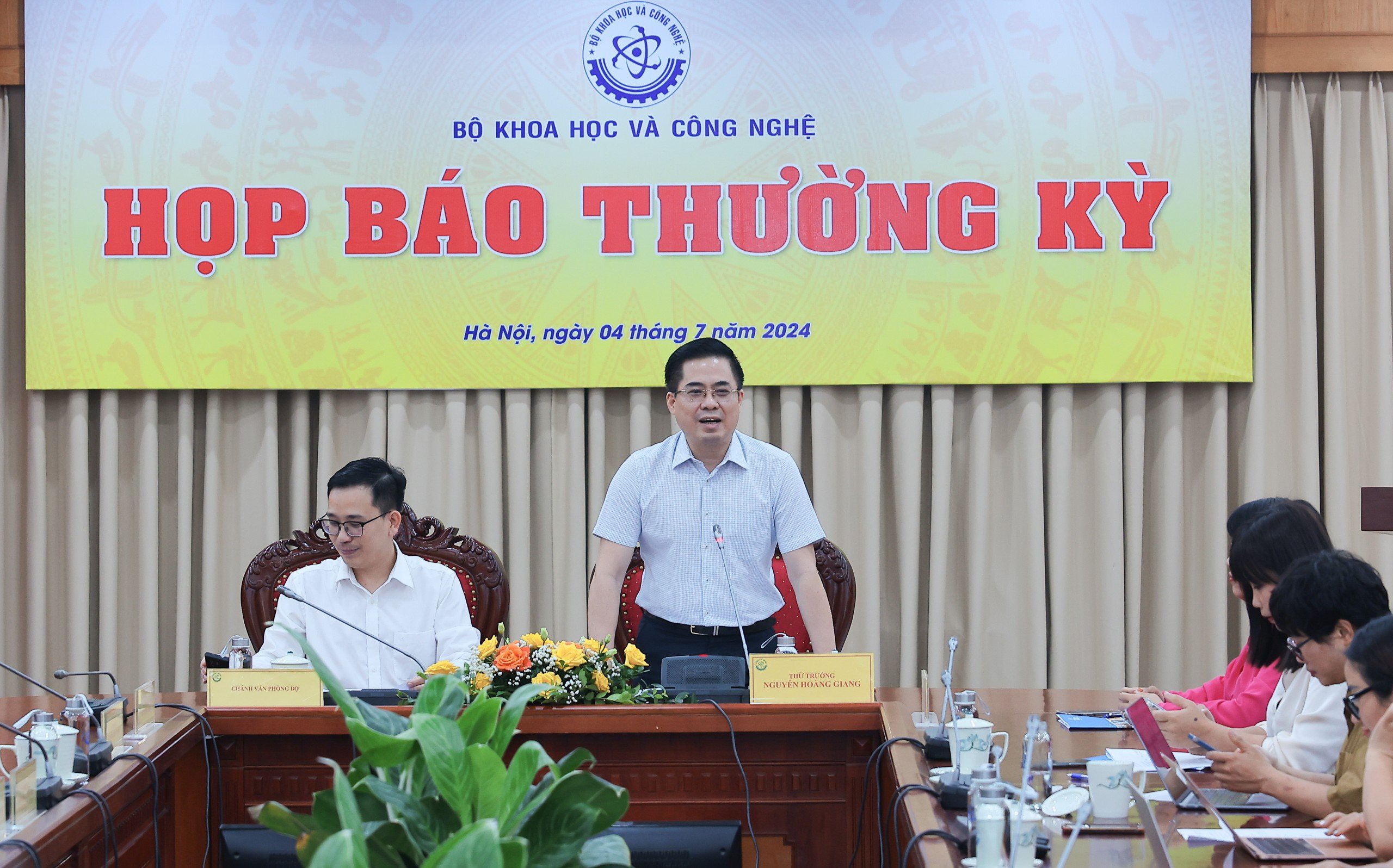 Thứ trưởng Nguyễn Hoàng Giang: Sẽ tăng cường hợp tác quốc tế về khoa học công nghệ và đổi mới sáng tạo- Ảnh 2.