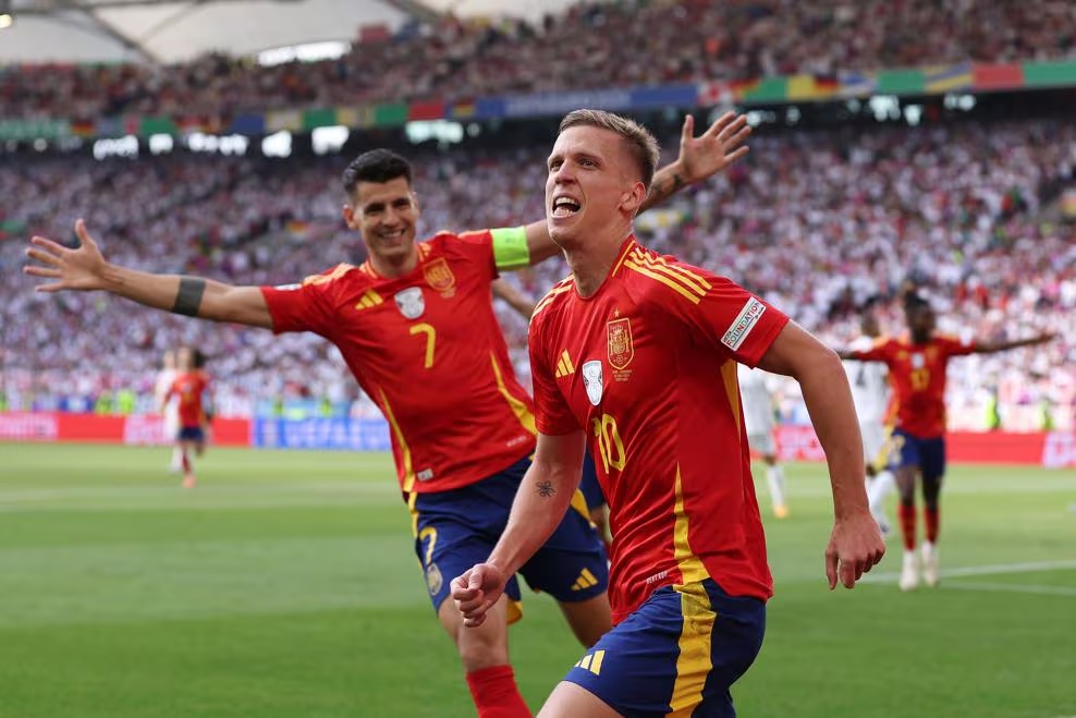 Kết quả Tây Ban Nha vs Đức: Kép phụ" toả sáng phút 119, Tây Ban Nha đánh bại Đức trong "cơn mưa thẻ"- Ảnh 3.