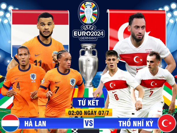 Soi kèo, tỷ lệ hiệp 1 Hà Lan vs Thổ Nhĩ Kỳ (2h ngày 7/7, vòng tứ kết EURO 2024)- Ảnh 1.