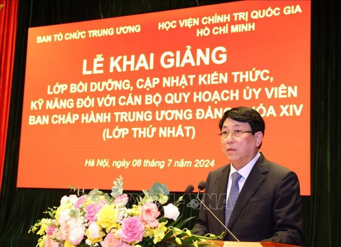 Lớp bồi dưỡng cán bộ quy hoạch Trung ương khóa XIV sẽ thảo luận 33 chuyên đề về các vấn đề trọng yếu- Ảnh 1.