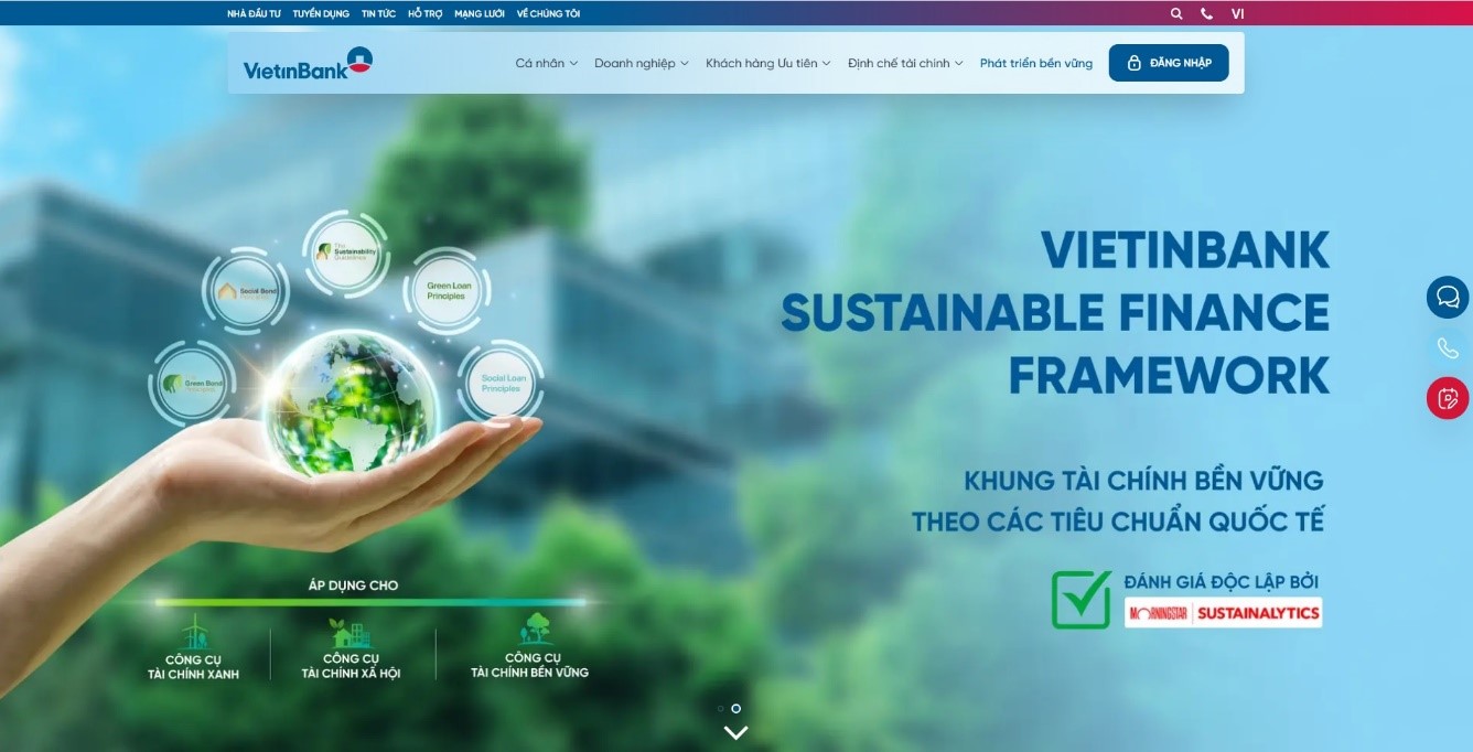 Vietinbank ra mắt website mới- Ảnh 2.