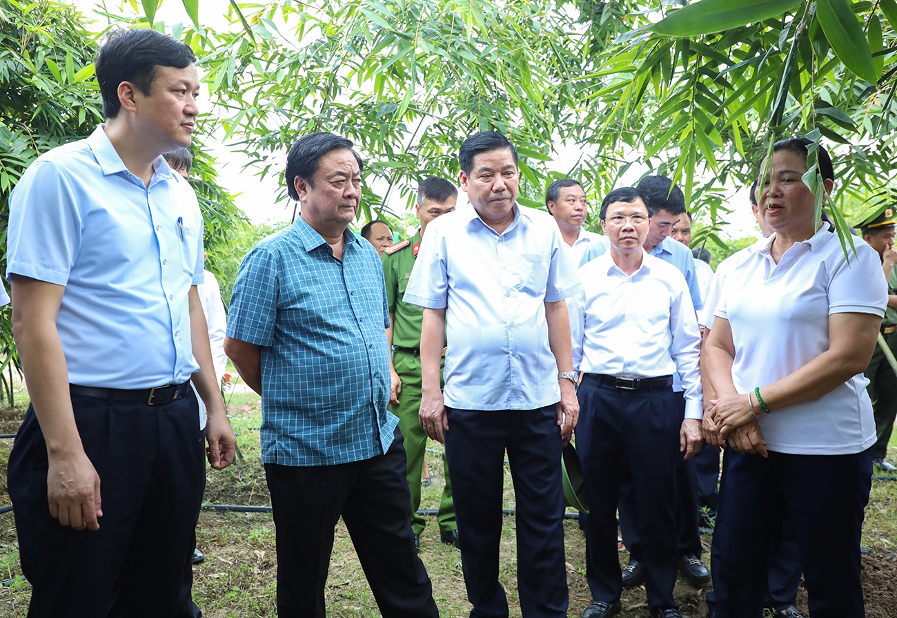 Làm việc với lãnh đạo tỉnh Bắc Giang, Bộ trưởng Lê Minh Hoan gợi mở điều gì để nông nghiệp tỉnh này phát triển?- Ảnh 2.