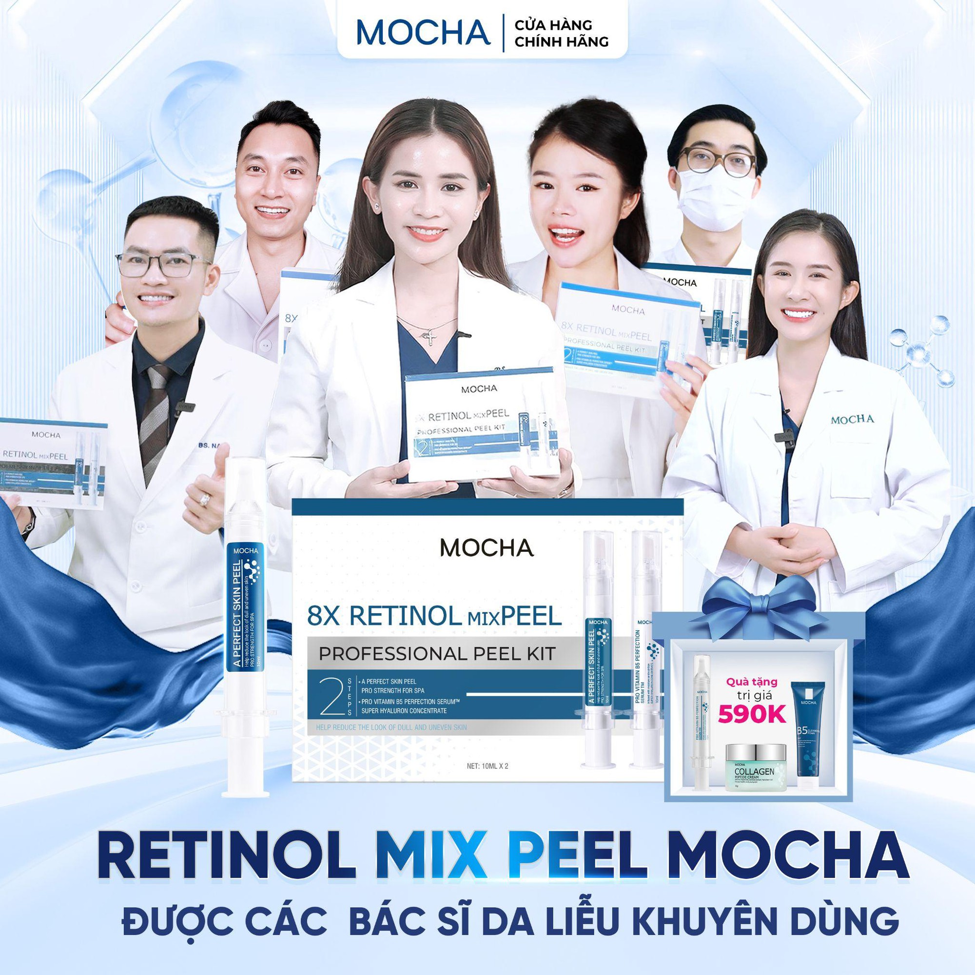 Có gì đặc biệt sau combo PEEL da chuẩn spa của Mocha Cosmetic?- Ảnh 1.