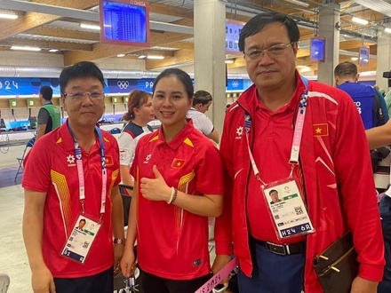 Xạ thủ Trịnh Thu Vinh: "Sau Olympic, tôi nhìn thấy mình ở đâu và phải làm gì để vượt qua đối thủ"- Ảnh 1.