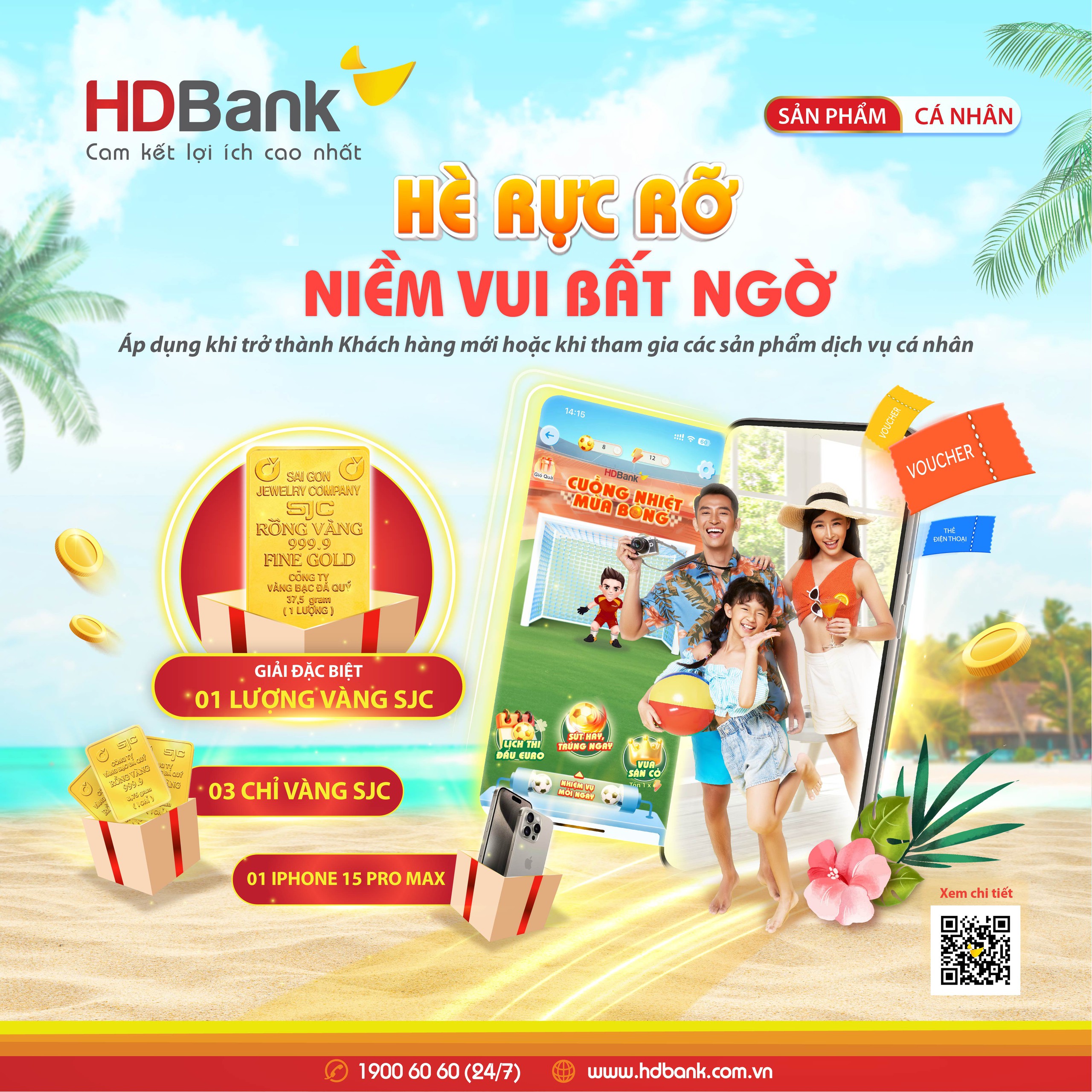 Khách hàng rộn ràng “may túi ba gang” đến HDBank nhận vàng SJC  - Ảnh 1.