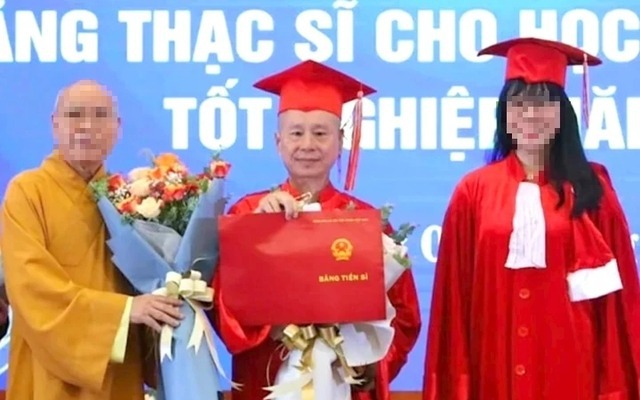 Nghi vấn ông Vương Tấn Việt (Thượng toạ Thích Chân Quang) dùng bằng cấp 3 giả: Giáo hội Phật giáo Việt Nam nói gì? - Ảnh 3.