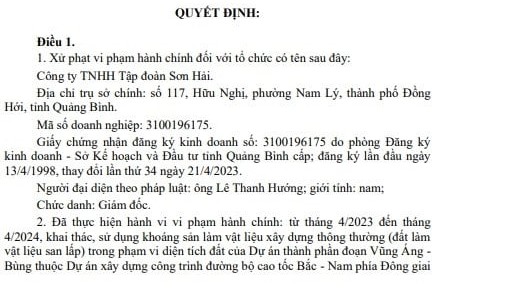 Xây nhà tặng người dân vùng lũ, Tập đoàn Sơn Hải từng nợ thuế, bị xử phạt vi phạm gì?- Ảnh 2.