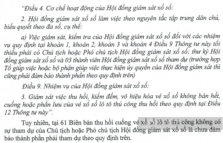 Hội đồng giám sát xổ số Hà Nội lơ là nhiệm vụ được UBND thành phố giao phó? - Ảnh 1.