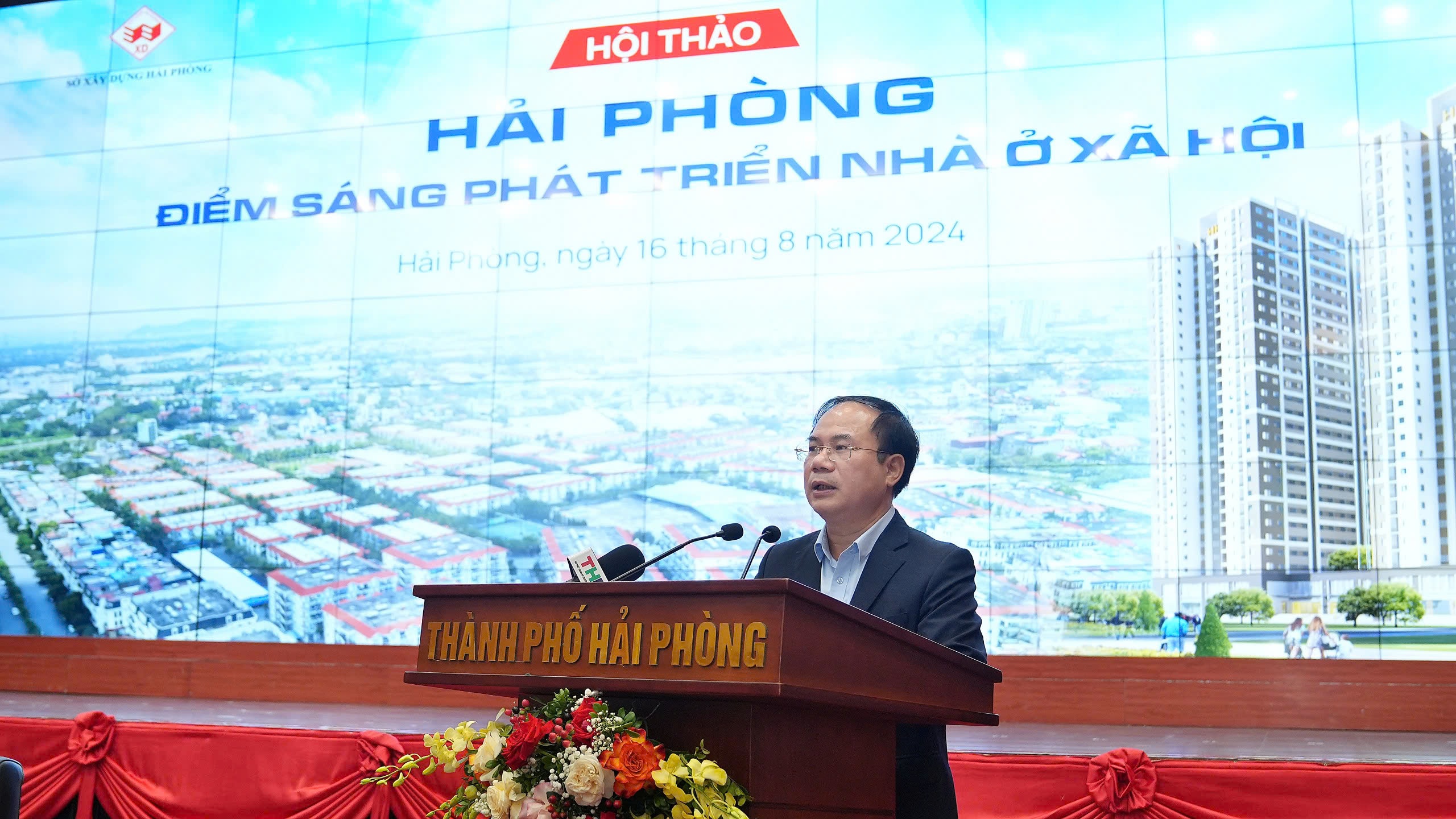 TP.Hải Phòng cưỡng chế trường hợp chây ỳ giao đất để làm nhà ở xã hội - Ảnh 1.