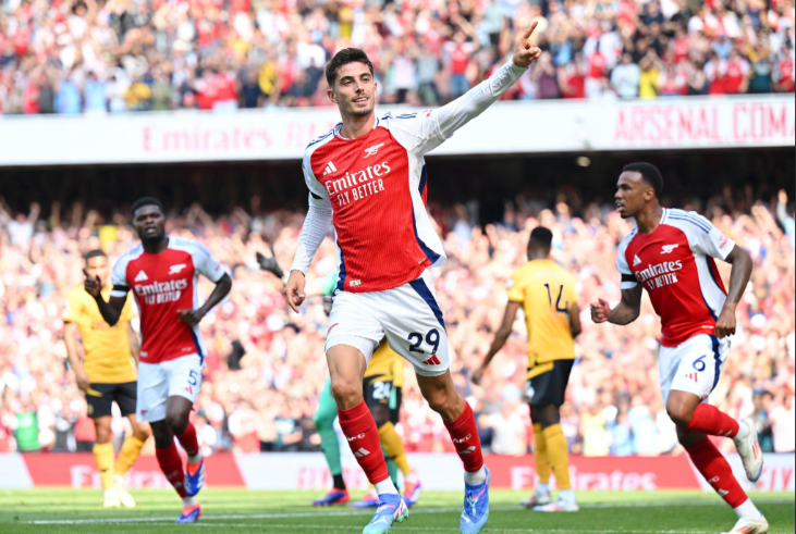 Arsenal vượt qua Wolves, HLV Arteta khen ngợi 2 cầu thủ nào? - Ảnh 1.