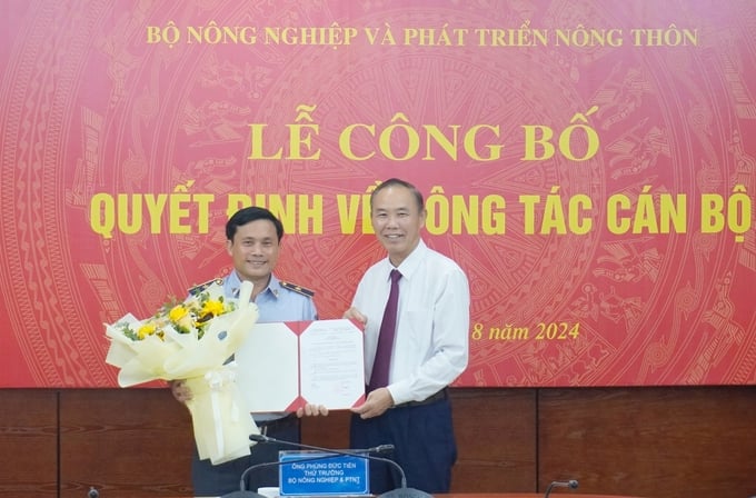 Ông Nguyễn Phú Quốc, ông Lê Trần Nguyên Hùng được bổ nhiệm giữ chức Phó Cục trưởng Cục Kiểm ngư- Ảnh 4.