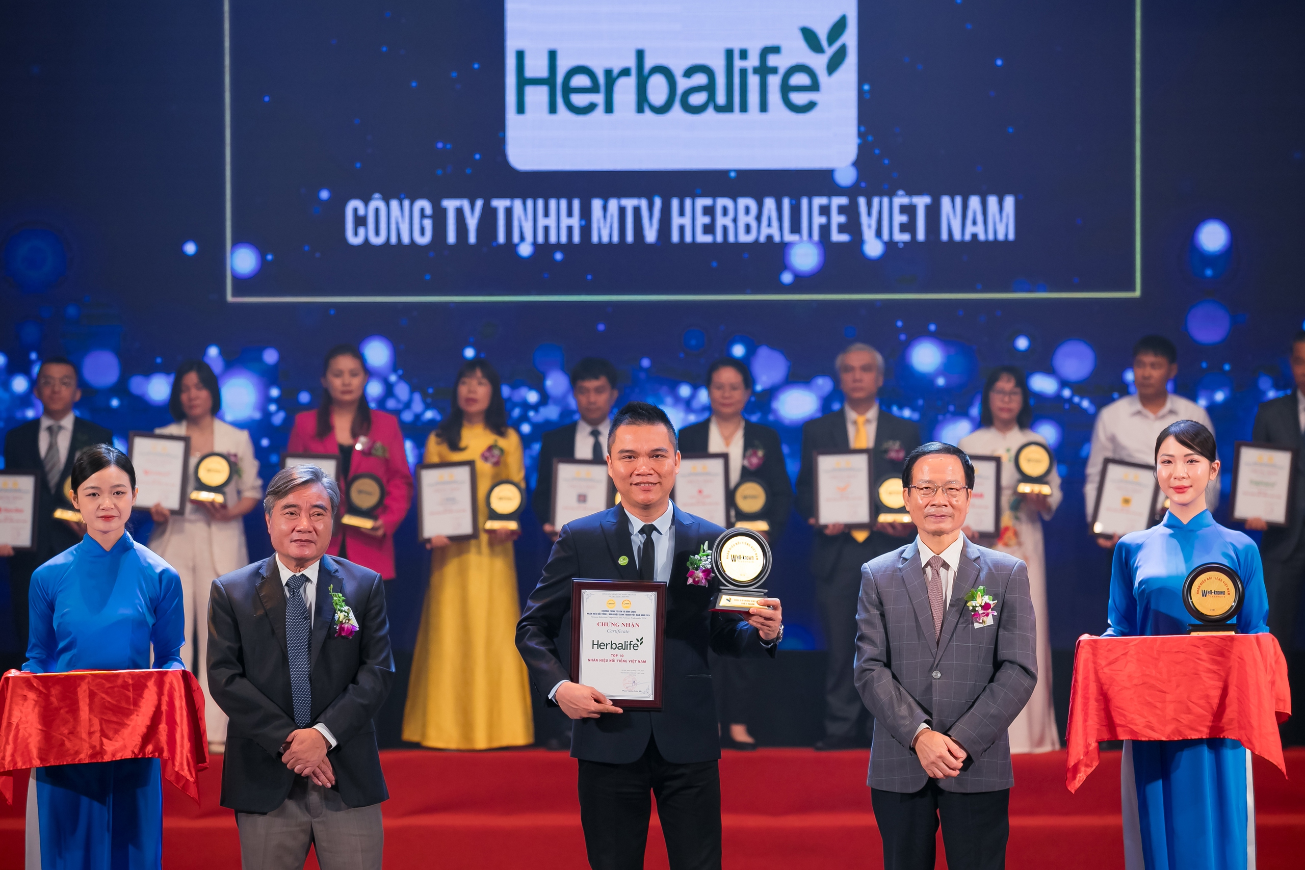 Herbalife Việt Nam vinh dự nhận chứng nhận Nhãn Hiệu Nổi Tiếng tại Việt Nam