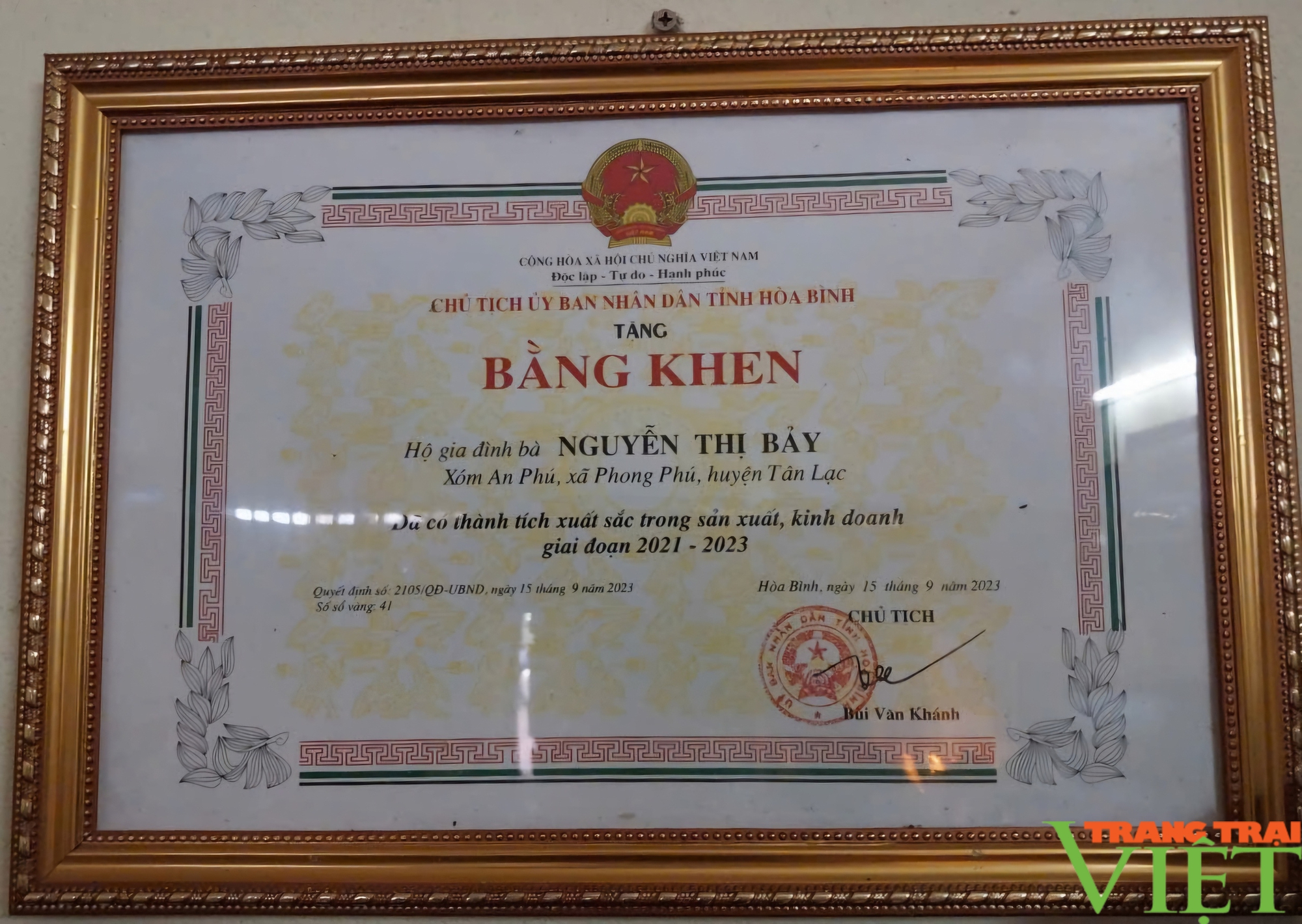 Nông dân Việt Nam xuất sắc 2024 đến từ Hòa Bình, chiến thắng bệnh "hiểm nghèo" trở thành chỗ dựa cho nông dân - Ảnh 6.