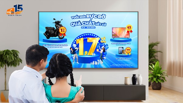 MyTV tri ân 15 năm “Tuổi mới rực rỡ - Quà chất hết cỡ” - Ảnh 1.