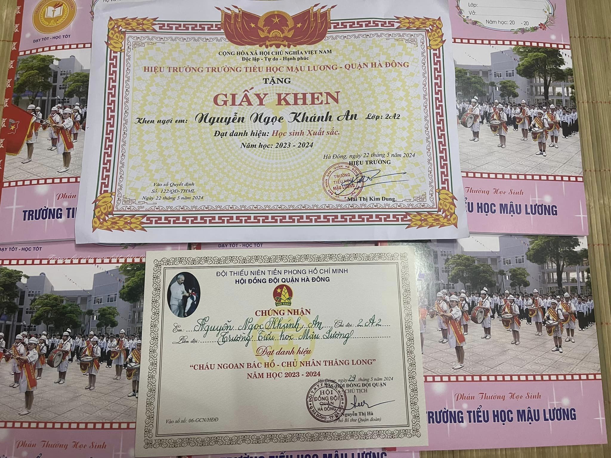 Bé gái 8 tuổi đóng Ghến trong phim "Đi giữa trời rực rỡ": Tiết lộ thành tích học tập - Ảnh 3.