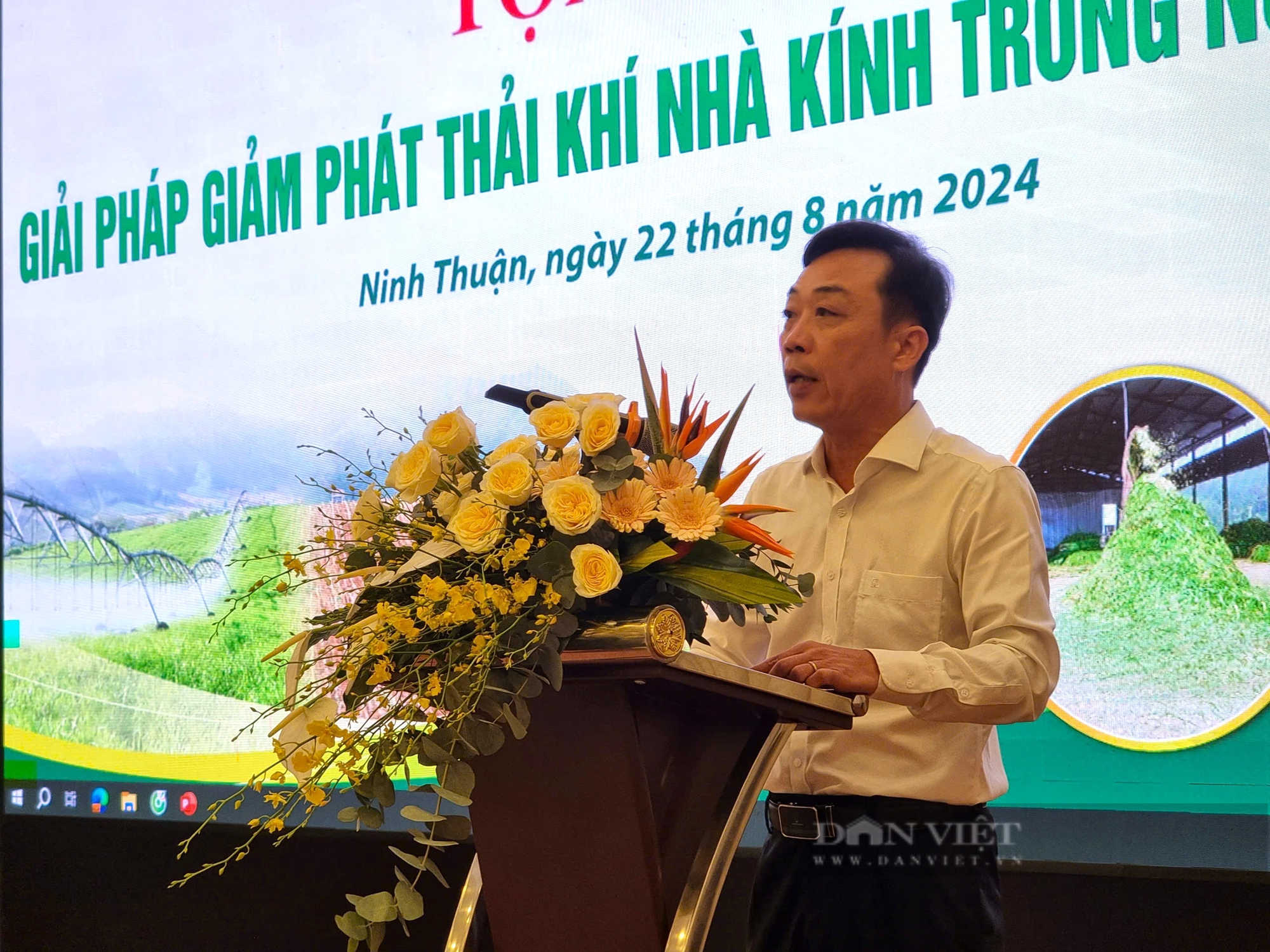 Tìm giải pháp giảm phát thải nhà kinh trong nông nghiệp ở Ninh Thuận - Ảnh 3.