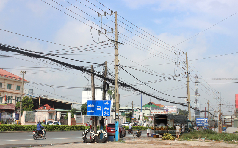 Bình Dương: Đua nước rút di dời lưới điện để thi công quốc lộ 13- Ảnh 3.