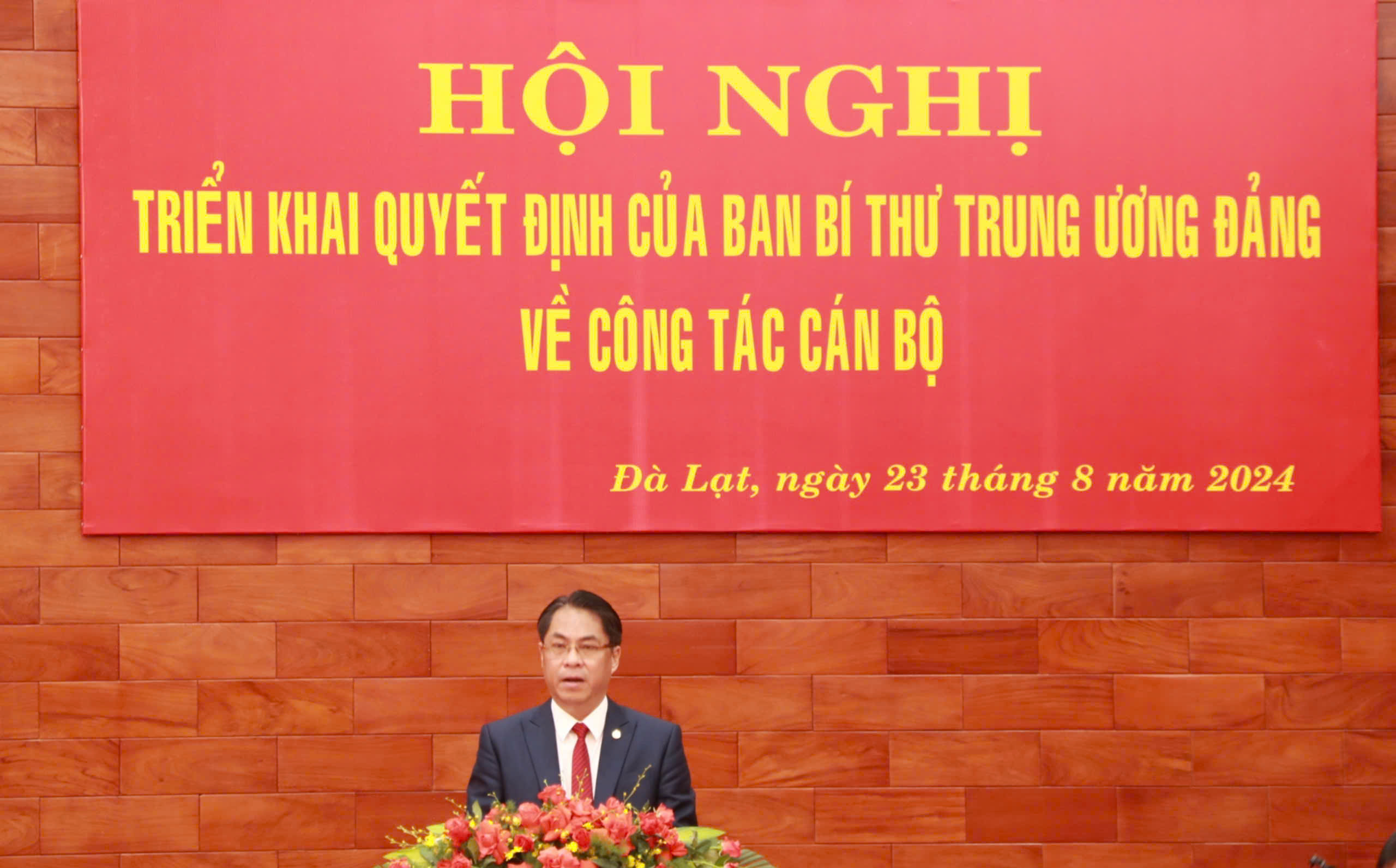 Công bố quyết định của Ban Bí thư Trung ương Đảng về công tác cán bộ tại Lâm Đồng- Ảnh 2.