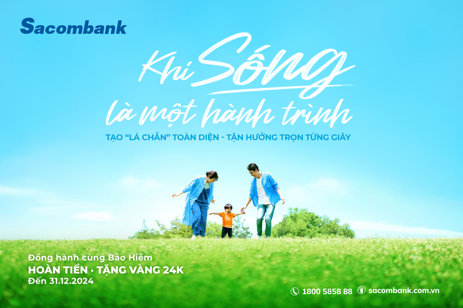 Hơn 17 tỷ đồng ưu đãi cho khách hàng tham gia bảo hiểm tại Sacombank - Ảnh 1.