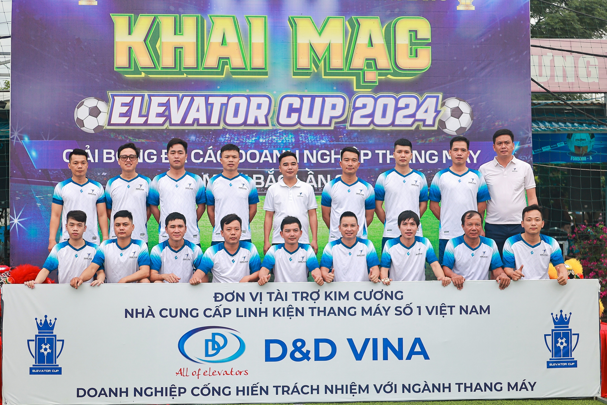 Khởi tranh giải bóng đá Elevator Cup 2024- Ảnh 8.