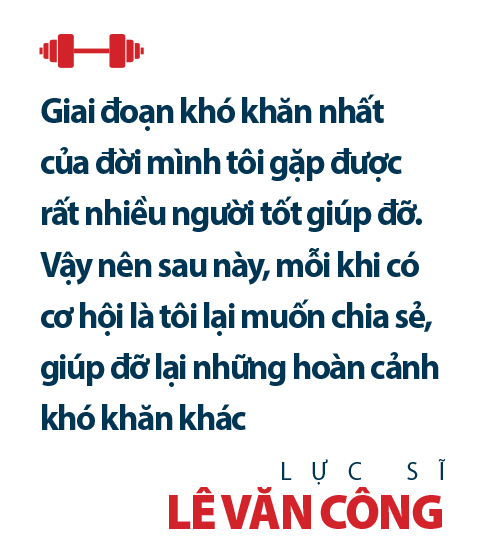 Lực sĩ Lê Văn Công: Ba năm ăn cơm chay "đẩy bay" trăm cân tạ - Ảnh 9.