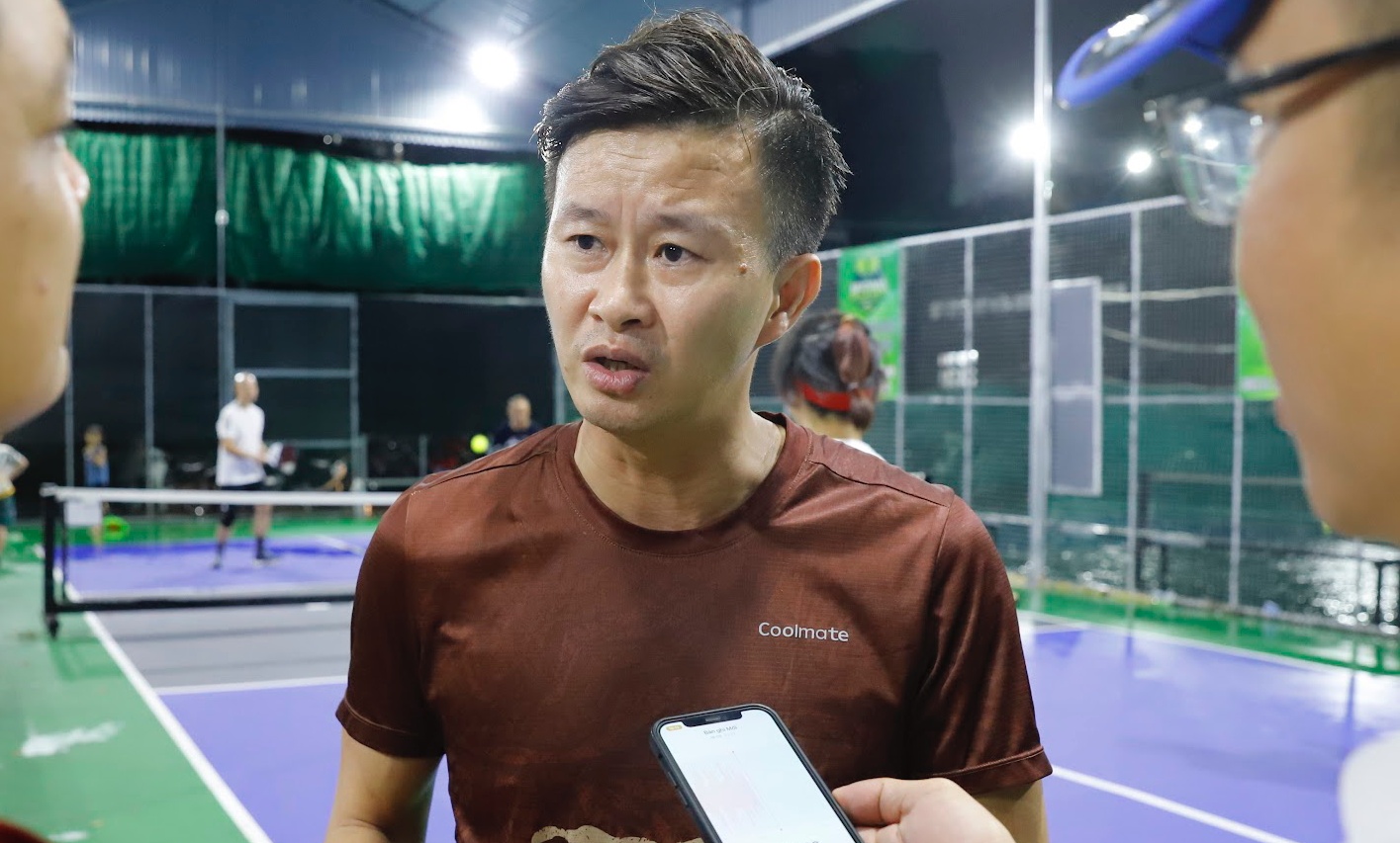 HLV Trương Minh Sang: "Khi gia đình có thể cùng nhau chơi pickleball thì đó là điều tuyệt vời!" - Ảnh 1.