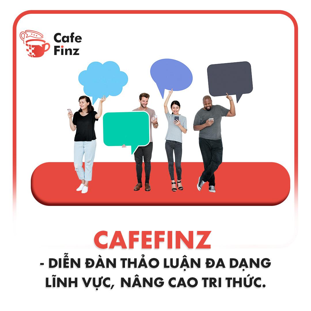 CafeFinz - mạng xã hội mới ra mắt dành cho giới trẻ- Ảnh 1.