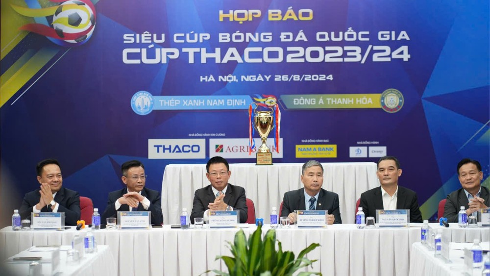 Siêu Cúp Quốc gia 2024 Thép Xanh Nam Định vs Đông Á Thanh Hoá diễn ra khi nào, ở đâu? - Ảnh 2.