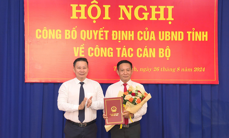 Tây Ninh có tân Phó trưởng Ban Tổ chức Tỉnh uỷ và Trưởng Ban Quản lý Khu kinh tế- Ảnh 3.