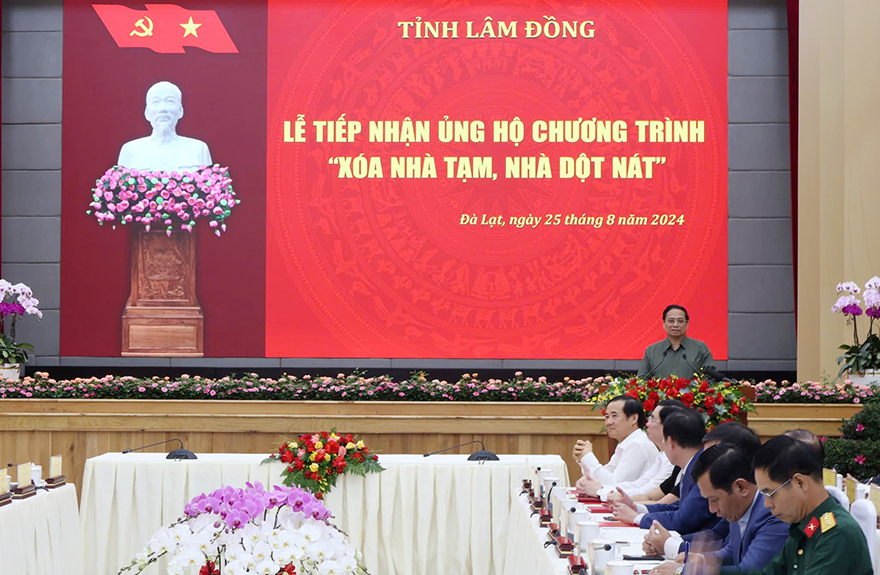 Lâm Đồng tiên phong xóa nhà tạm, nhà dột nát, nhận 41 tỷ đồng tài trợ