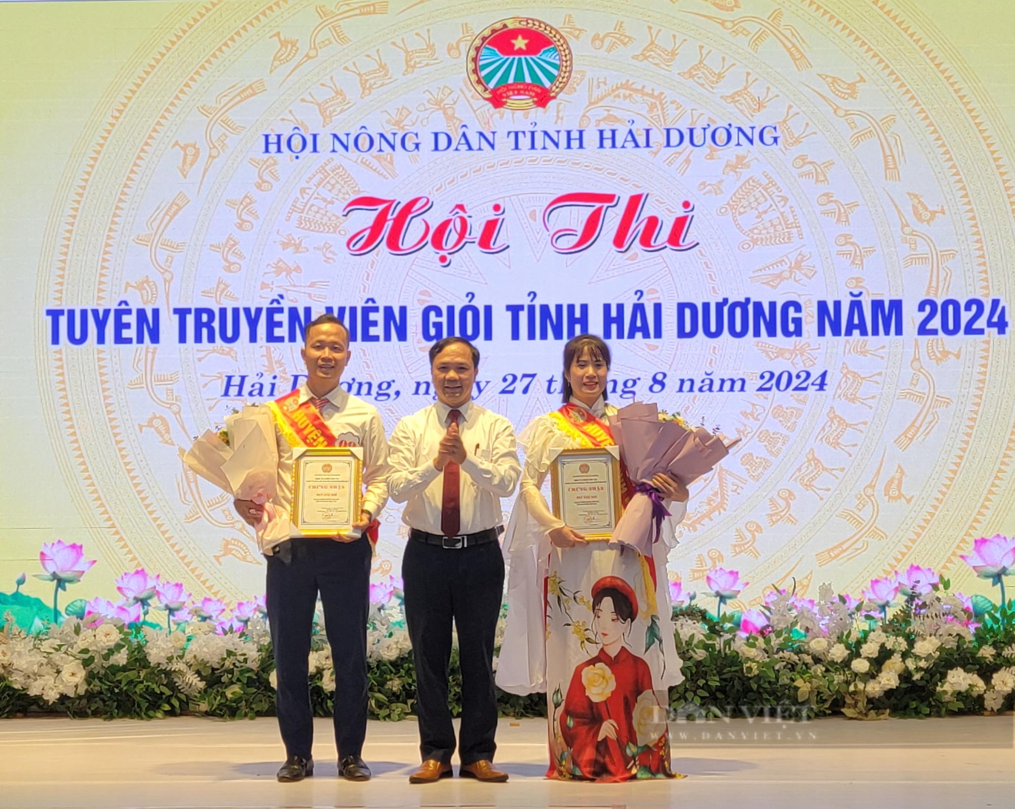 Cán bộ, nông dân Hải Dương sôi nổi tham gia hội thi tuyên truyền viên giỏi năm 2024- Ảnh 11.