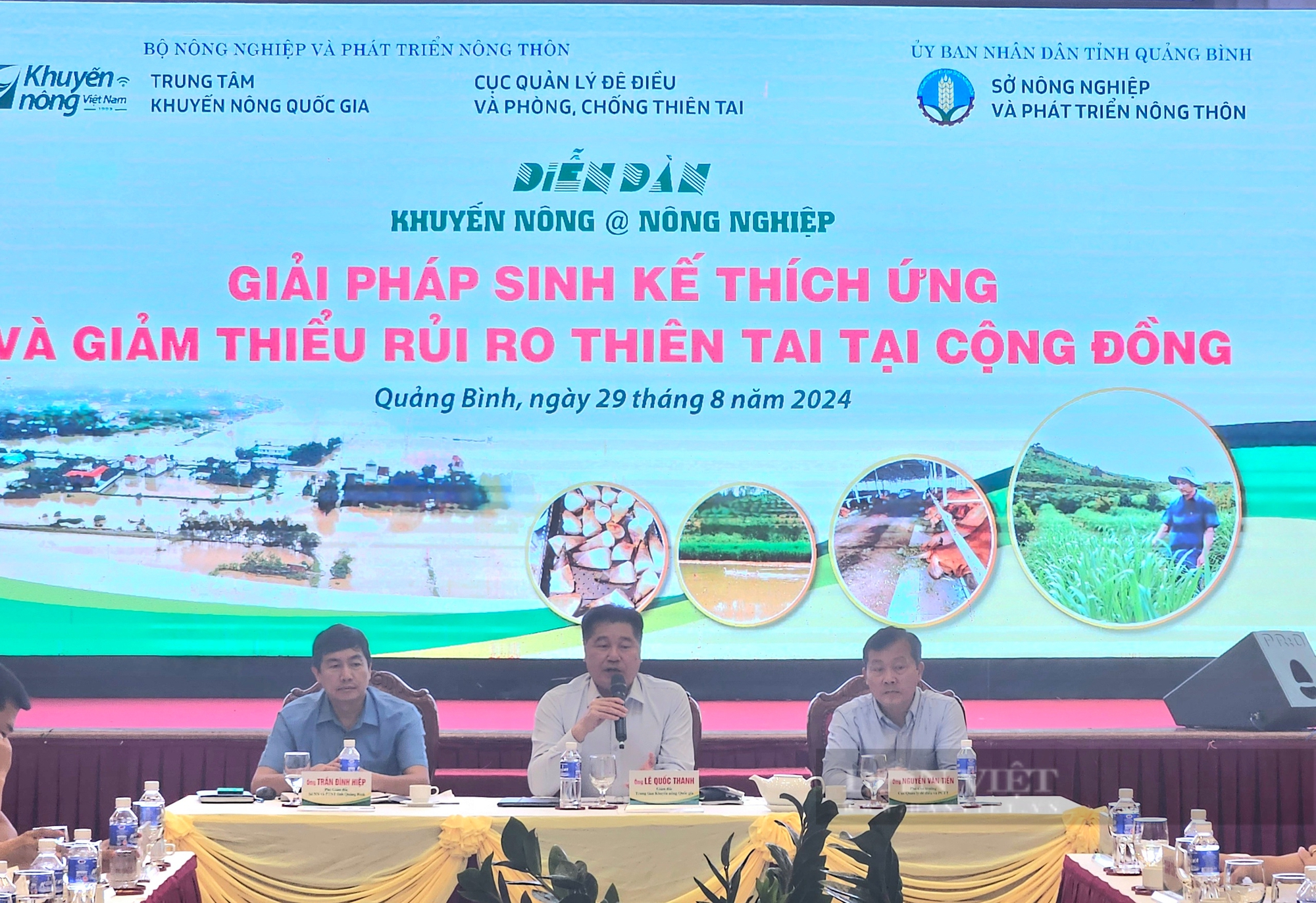 Nhà quản lý, chuyên gia cùng nông dân bàn giải pháp sinh kế thích ứng và giảm thiểu rủi ro do thiên tai - Ảnh 2.