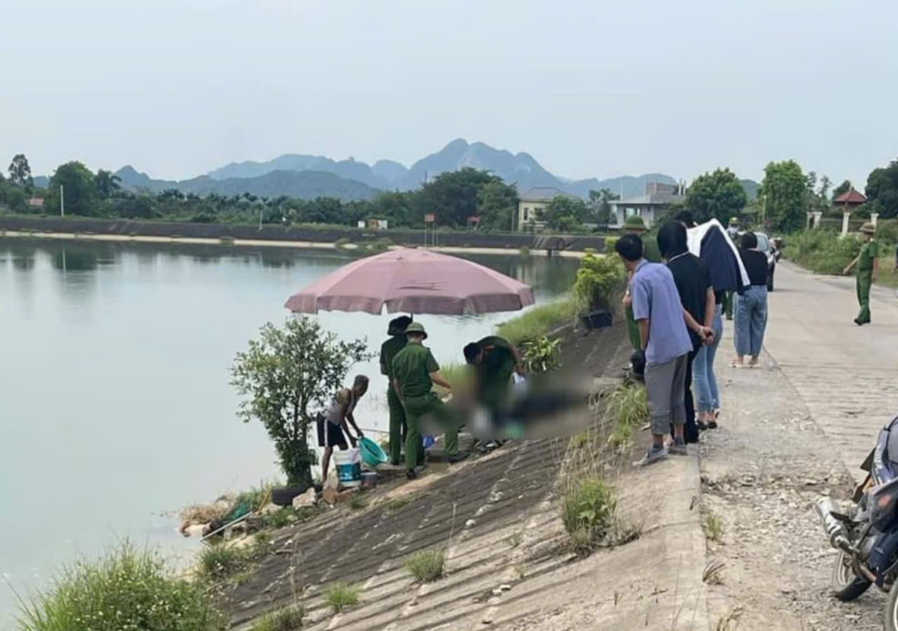 Ninh Bình: Phát hiện một thi thể nổi trên hồ Yên Thắng - Ảnh 1.