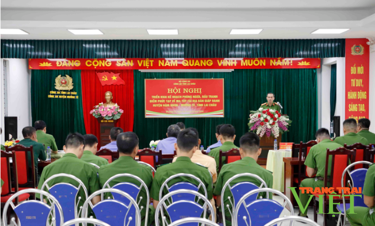 Lai Châu: Tăng cường phòng ngừa, đấu tranh điểm phức tạp về ma túy tại địa bàn giáp ranh- Ảnh 1.