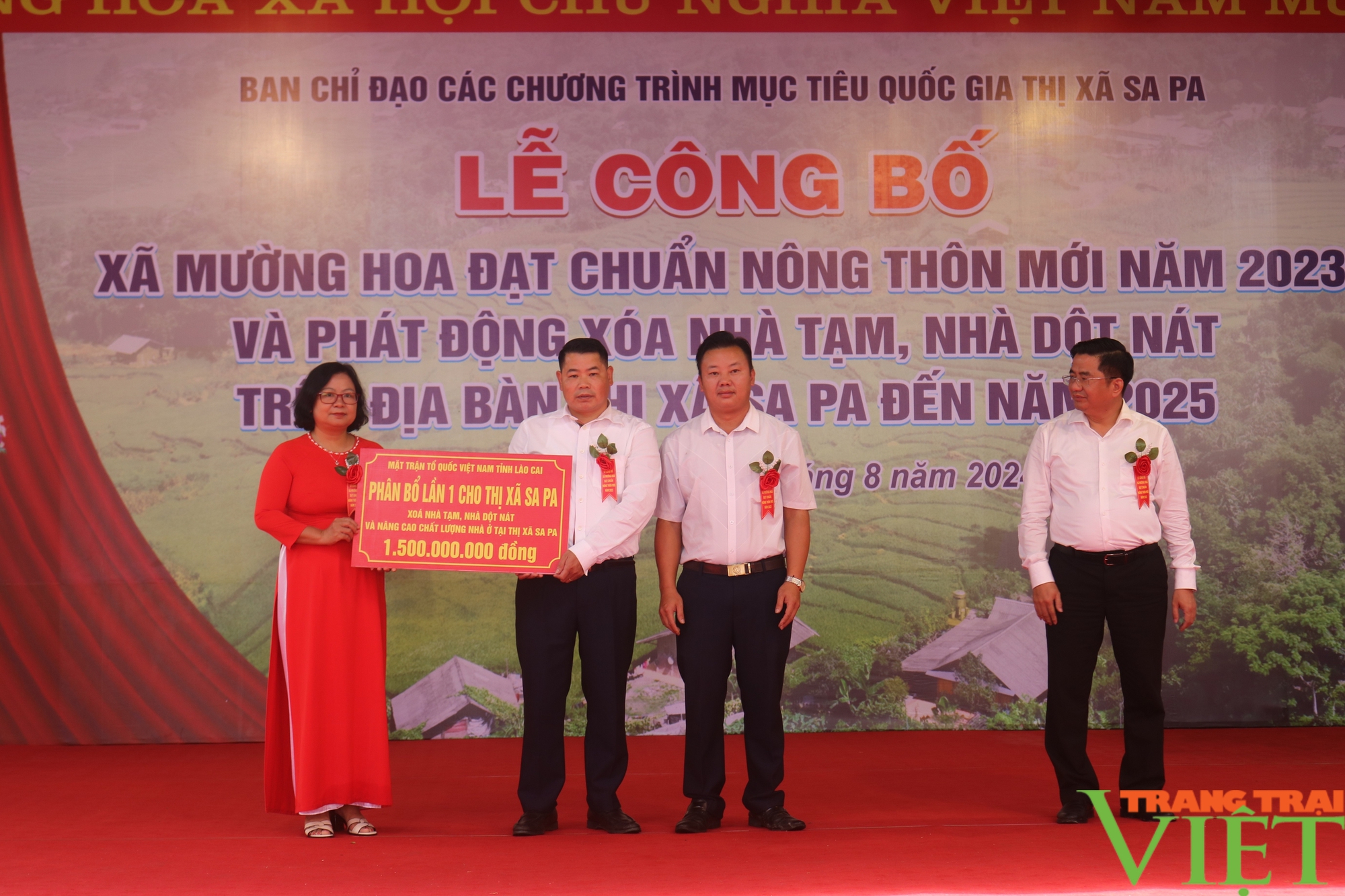 Sa Pa: Phát động phong trào thi đua "Xoá nhà tạm, nhà dột nát" - Ảnh 3.